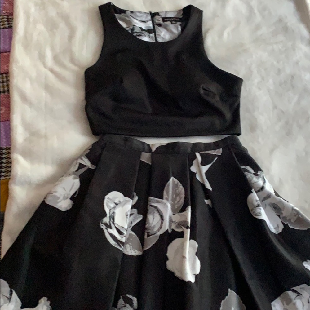 Sequin Hearts two-piece formal / prom dress